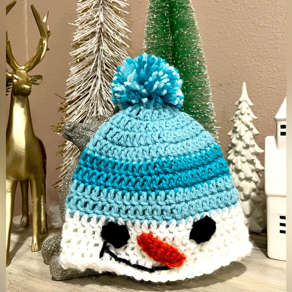 Kids snowman hat
